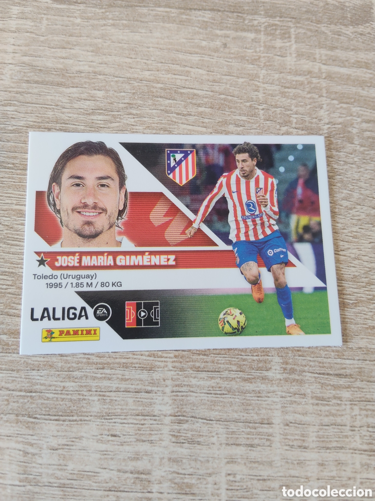 Cromos de f&uacute;tbol: Gim&eacute;nez Atl&eacute;tico de Madrid liga 2026 2027 26 27 ediciones este