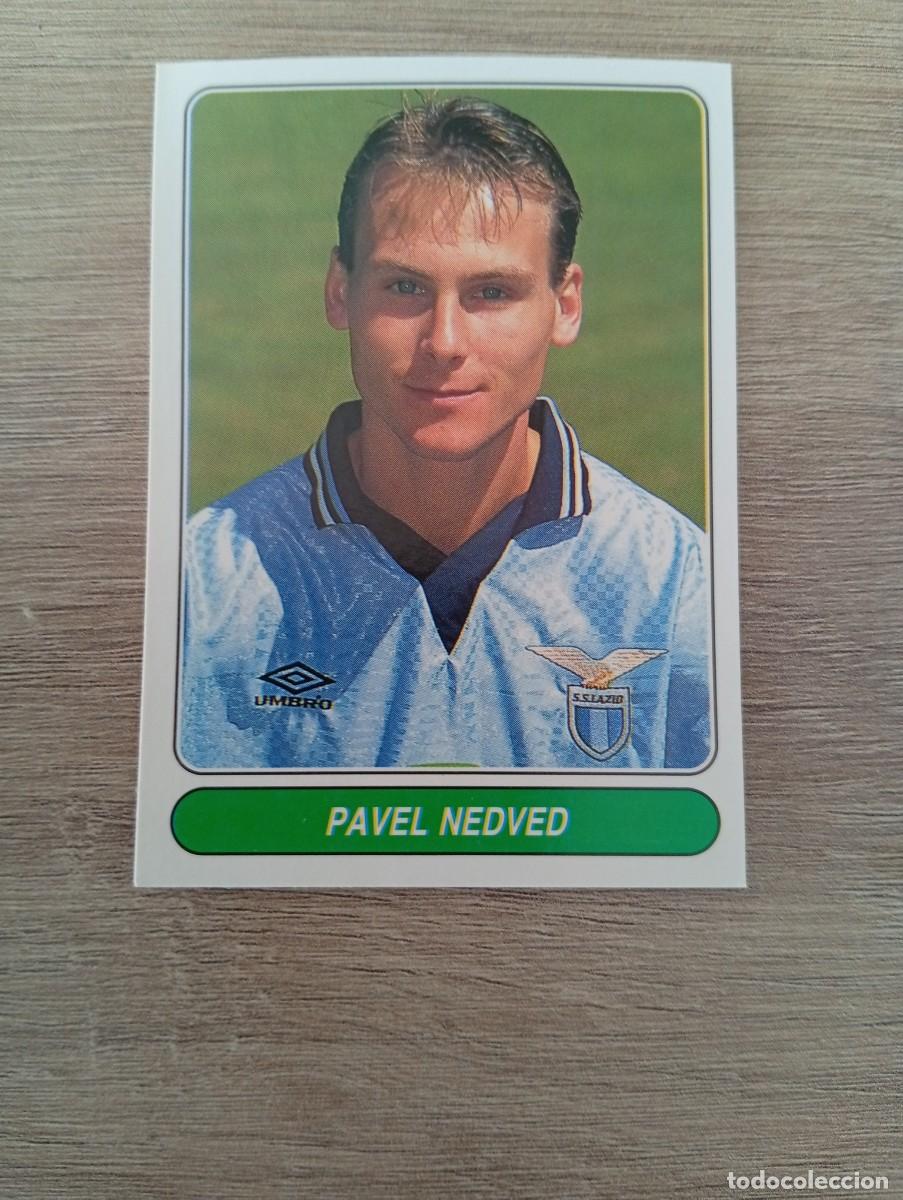 Cromos de f&uacute;tbol: PAVEL NEDVED 74 EUROPEAN FOOTBALL STARS 1997 97 SIN PEGAR NUNCA PEGADO