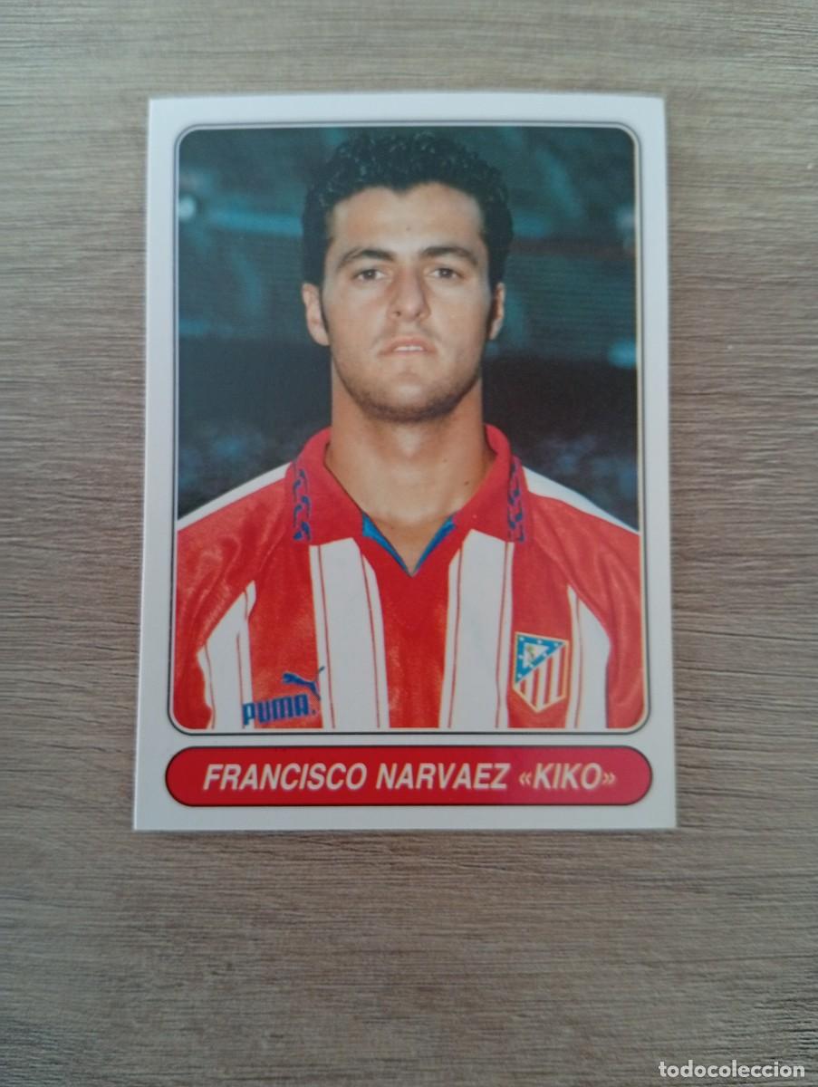Cromos de f&uacute;tbol: FRANCISCO NARVAEZ KIKO 101 ATLETICO DE MADRID EUROPEAN FOOTBALL STARS 1997 97 SIN PEGAR NUNCA PEGAD