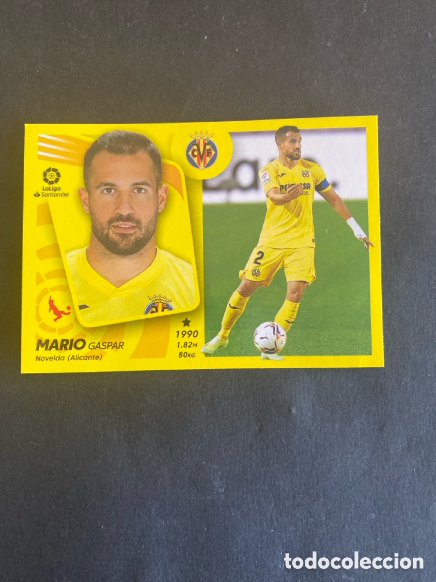 Cromos de f&uacute;tbol: Cromo liga 21/22 Villarreal N* 7
