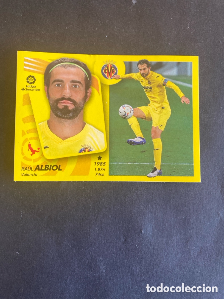 Cromos de f&uacute;tbol: Cromo liga 21/22 Villarreal N* 8