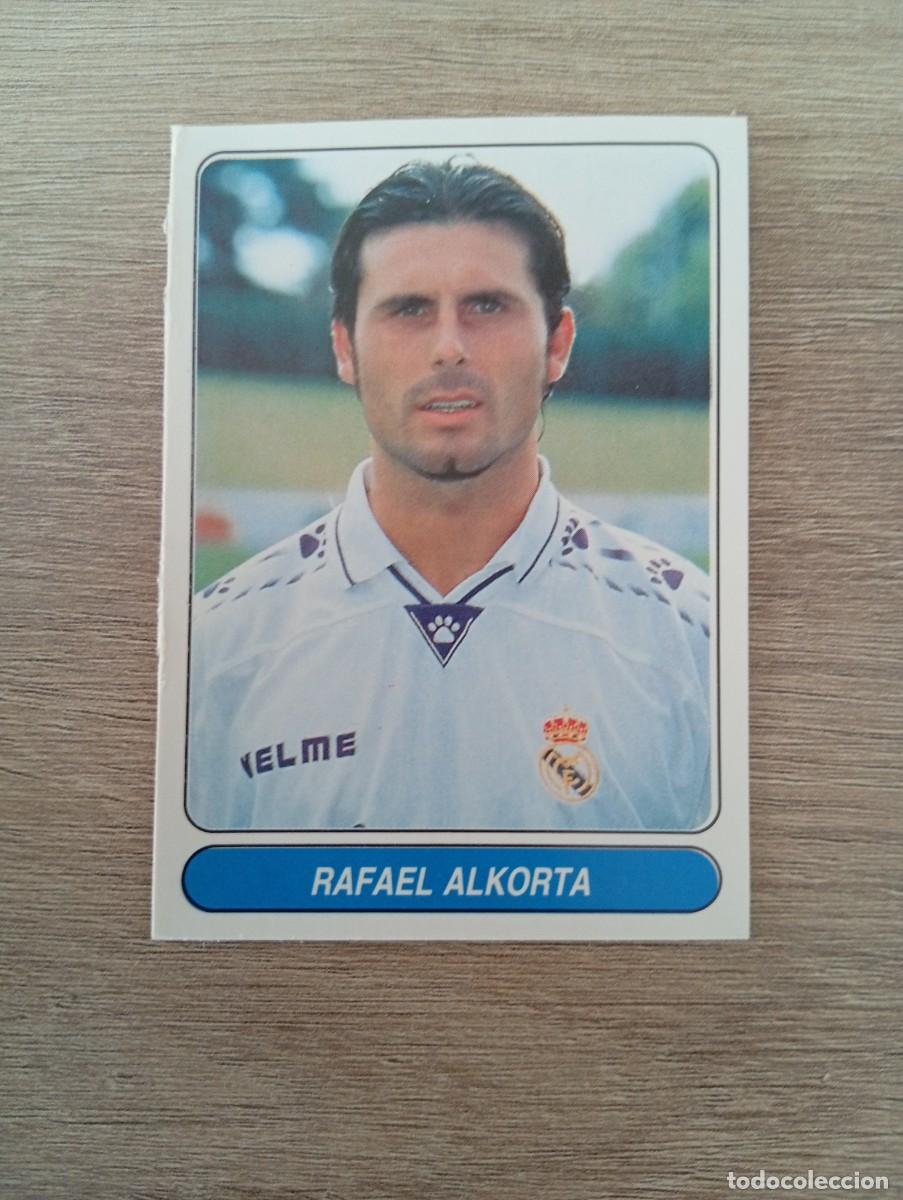 Cromos de f&uacute;tbol: RAFAEL ALKORTA 17 REAL MADRID EUROPEAN FOOTBALL STARS 1997 97 SIN PEGAR NUNCA PEGADO