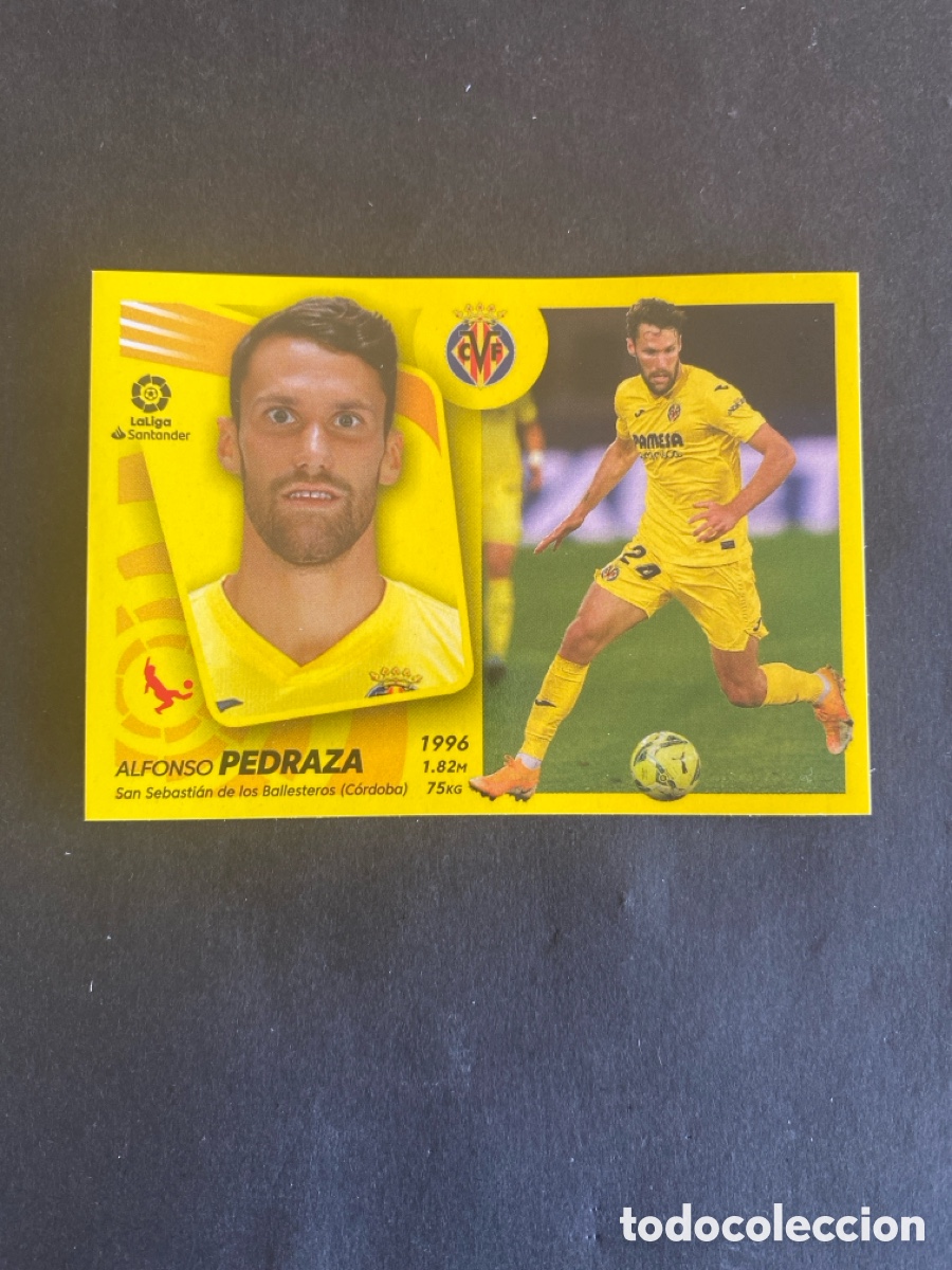 Cromos de f&uacute;tbol: Cromo liga 21/22 Villarreal N* 11A