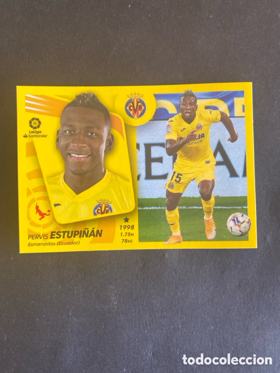 Cromos de f&uacute;tbol: Cromo liga 21/22 Villarreal N* 11B