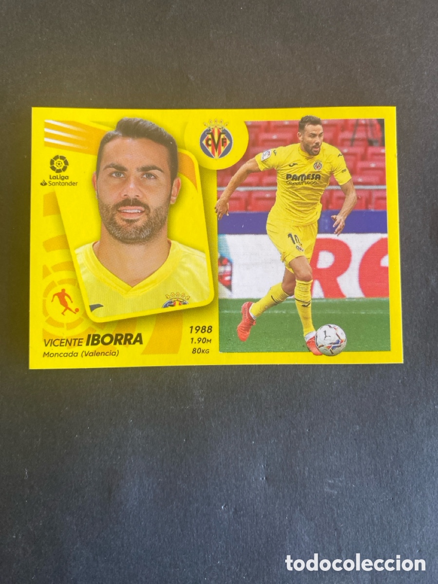 Cromos de f&uacute;tbol: Cromo liga 21/22 Villarreal N* 12
