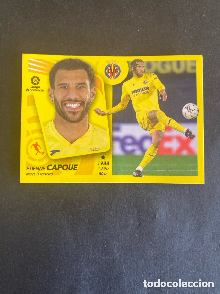 Cromos de f&uacute;tbol: Cromo liga 21/22 Villarreal N* 13
