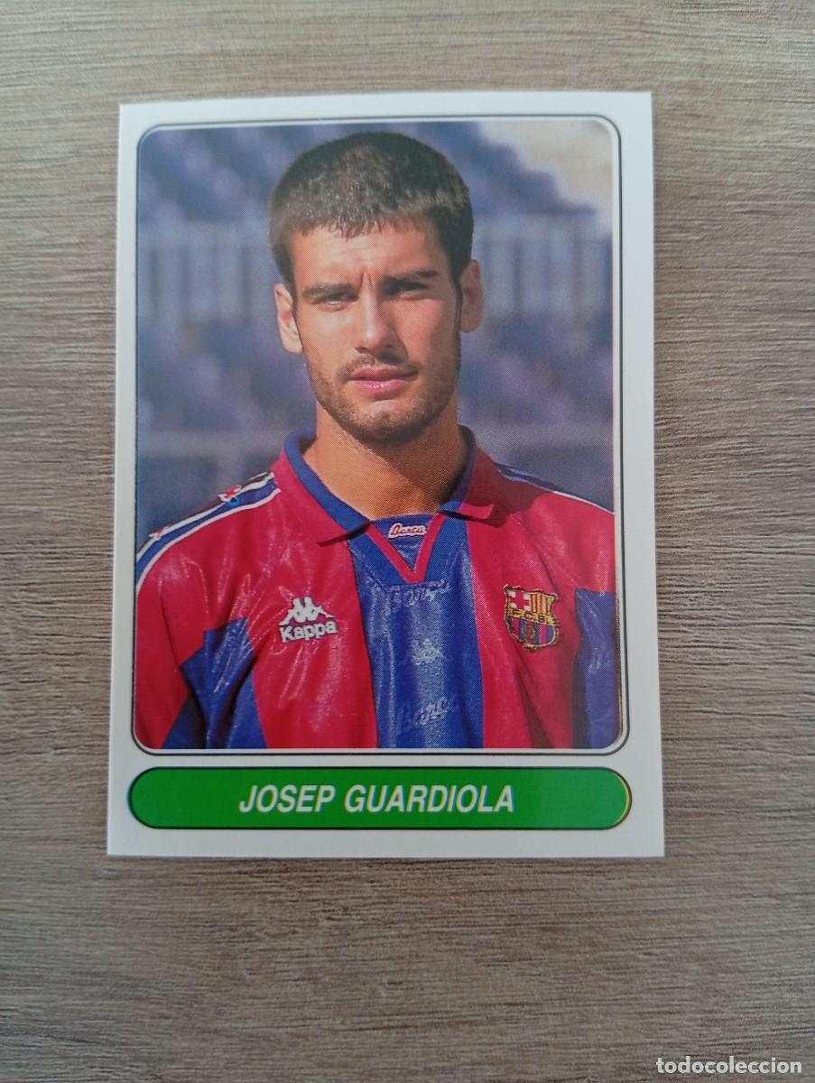 Cromos de f&uacute;tbol: JOSEP GUARDIOLA 65 BARCELONA EUROPEAN FOOTBALL STARS 1997 97 SIN PEGAR NUNCA PEGADO