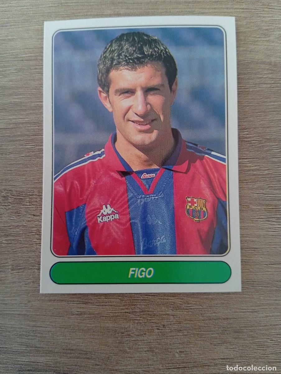 Cromos de f&uacute;tbol: FIGO 63 BARCELONA EUROPEAN FOOTBALL STARS 1997 97 SIN PEGAR NUNCA PEGADO