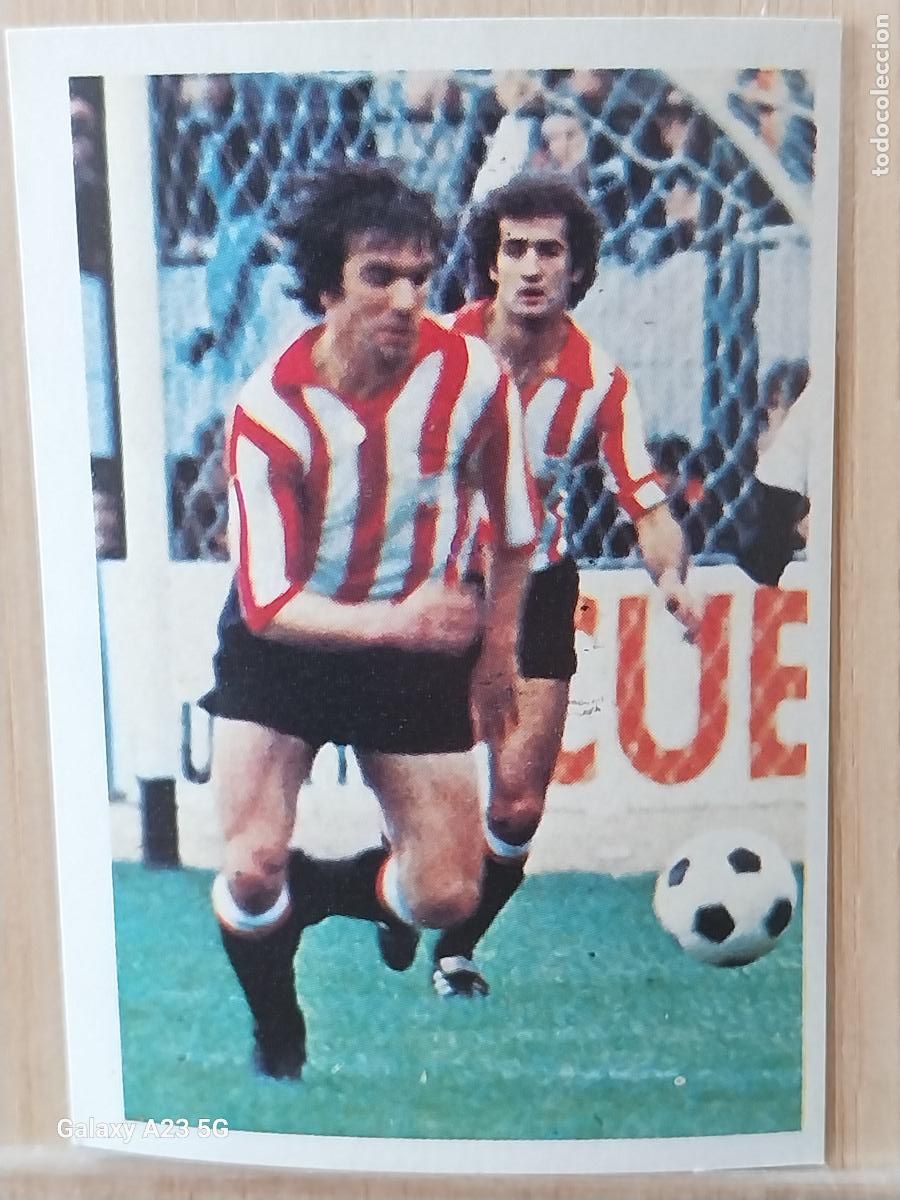 Cromos de f&uacute;tbol: DANI BILBAO ED ESTE LIGA 1980 80 81 FUTBOLISTAS ACCION CROMO 19 SIN PEGAR NUNCA ORIGINAL