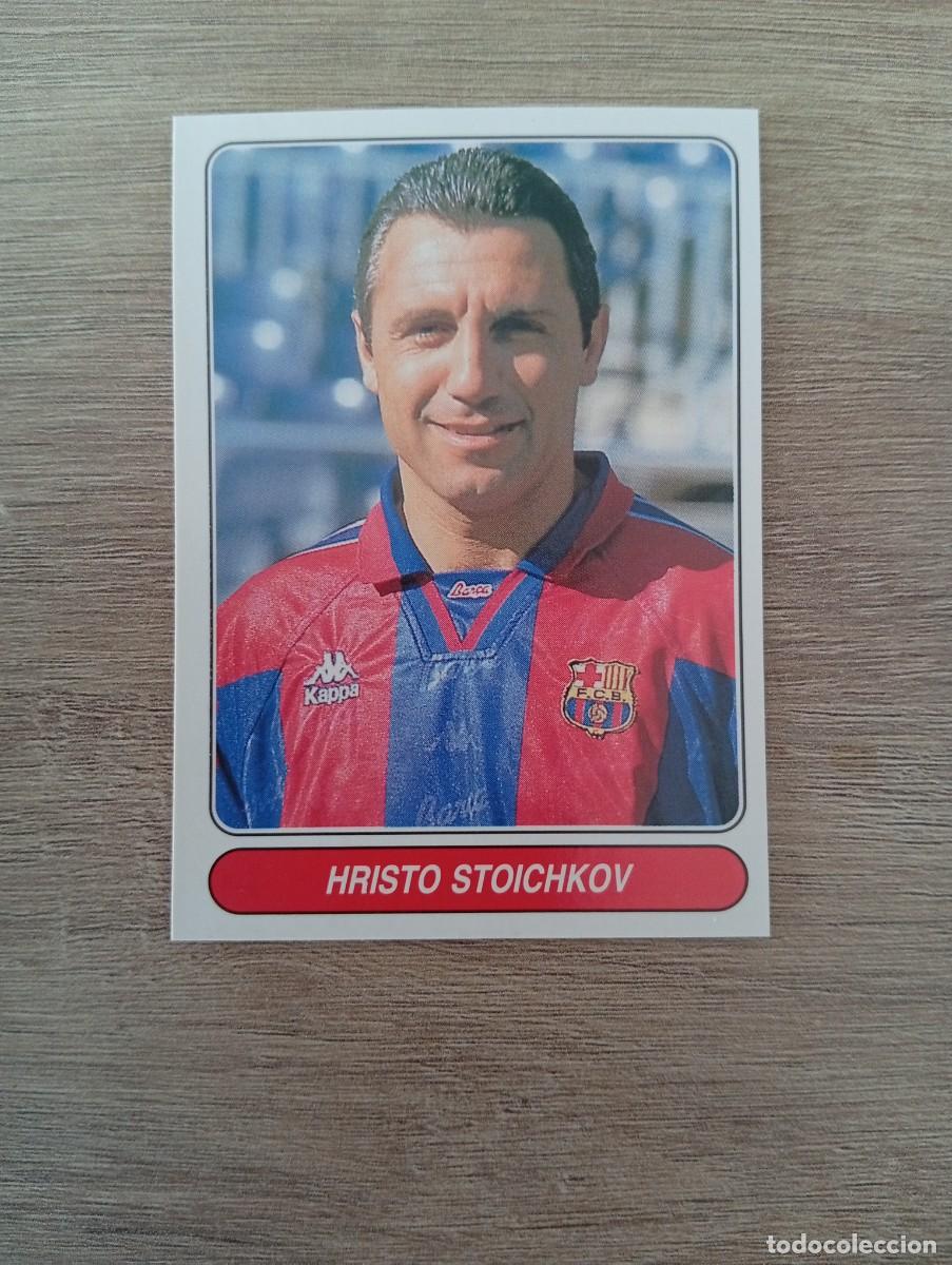 Cromos de f&uacute;tbol: HRISTO STOICHKOV 116 BARCELONA EUROPEAN FOOTBALL STARS 1997 97 SIN PEGAR NUNCA PEGADO