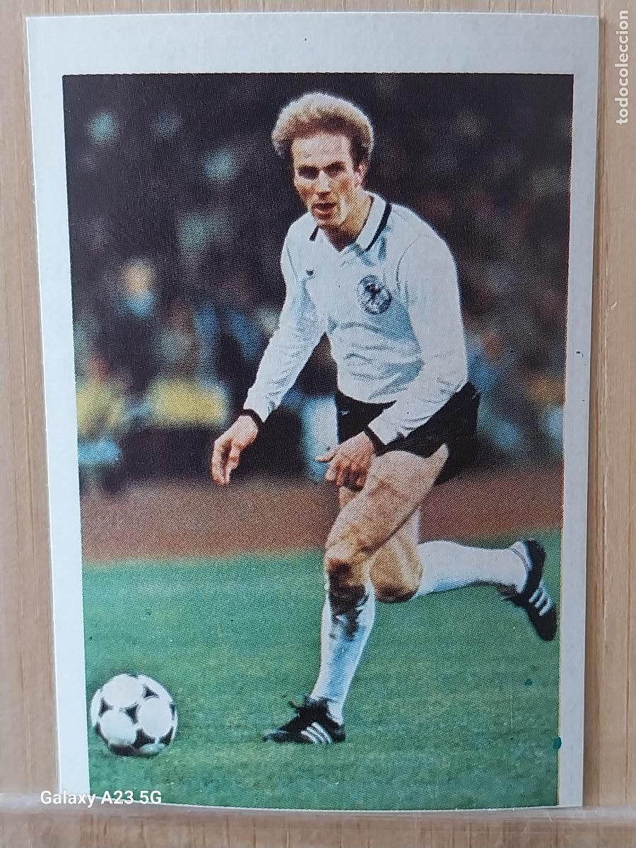 Cromos de f&uacute;tbol: RUMMENIGGE ED ESTE LIGA 1980 80 81 FUTBOLISTAS ACCION CROMO 20 SIN PEGAR NUNCA ORIGINAL