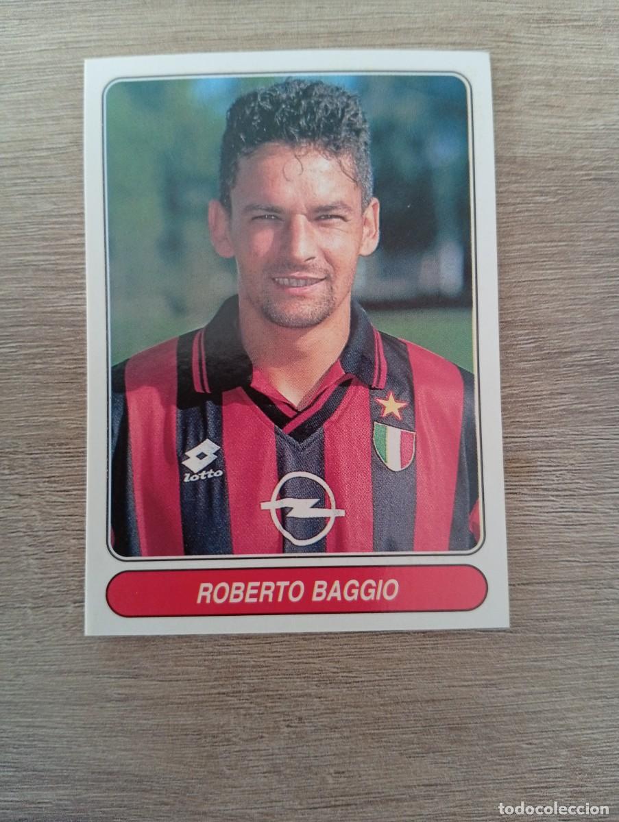 Cromos de f&uacute;tbol: ROBERTO BAGGIO 90 EUROPEAN FOOTBALL STARS 1997 97 SIN PEGAR NUNCA PEGADO