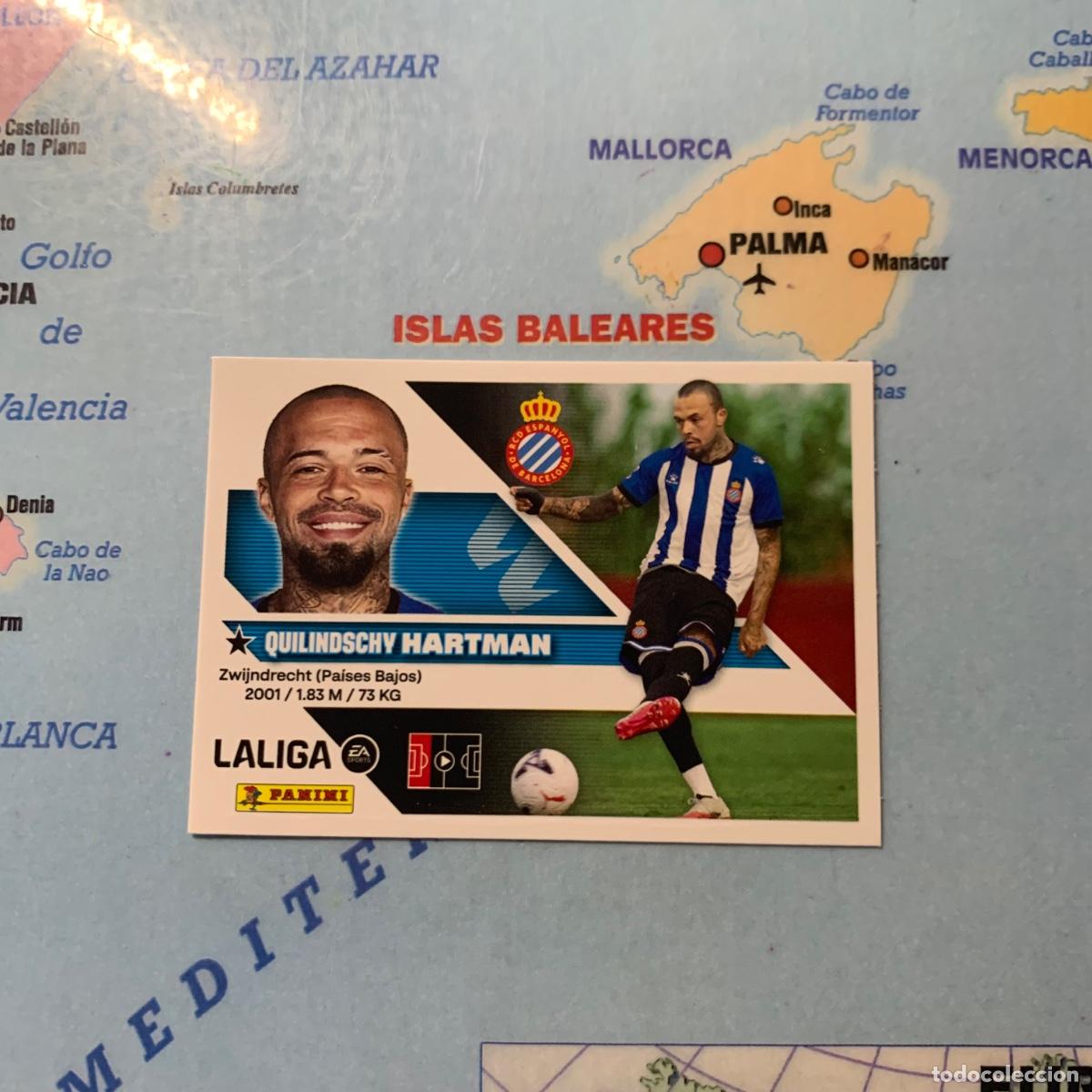 Cromos de f&uacute;tbol: Hartman n&uacute;mero 10 del Espa&ntilde;ol cromo de la liga este 26-27 2026-2027