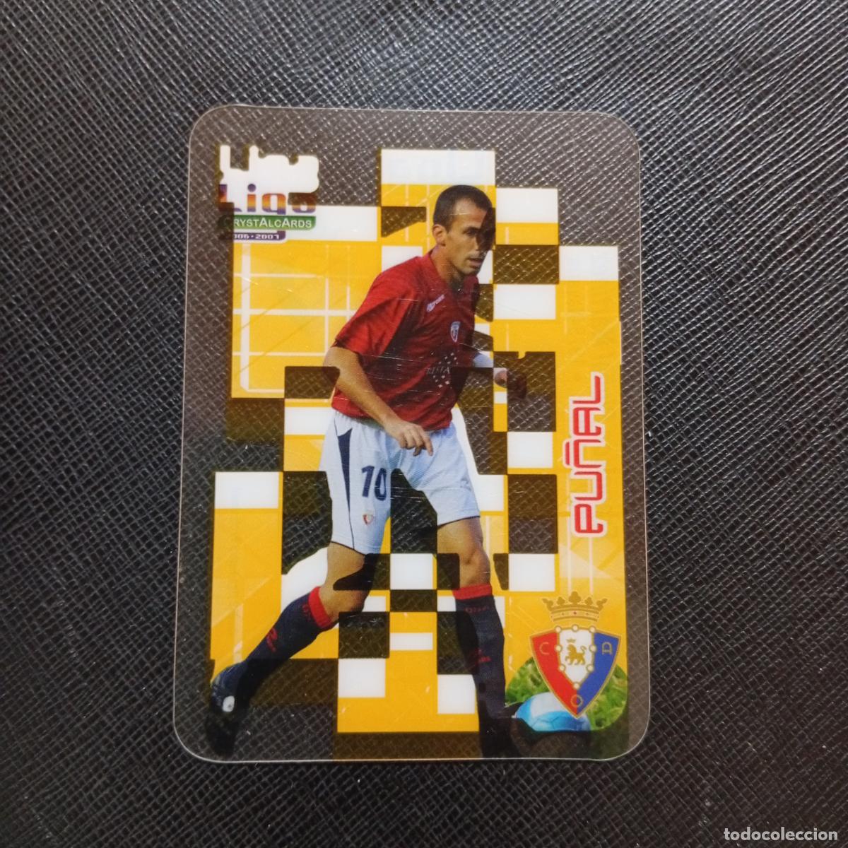 Cromos de f&uacute;tbol: 65 PU&Ntilde;AL OSASUNA CRYSTALCARDS MUNDICROMO 06 07 CROMO FUTBOL LIGA 2006 2007 - A190 PG3