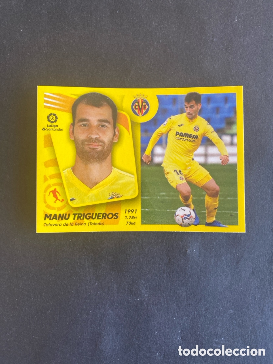 Cromos de f&uacute;tbol: Cromo liga 21/22 Villarreal N* 16
