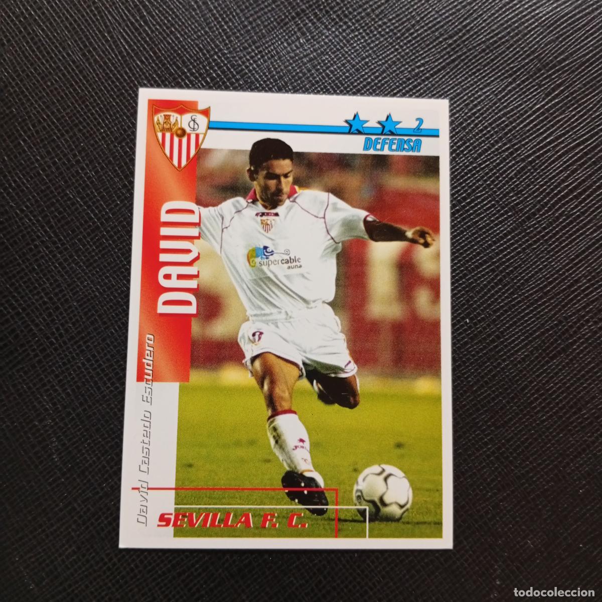 Cromos de f&uacute;tbol: DAVID SEVILLA MATCH TOTAL 2002 2003 CROMO FUTBOL LIGA 02 03 - A190 PG4