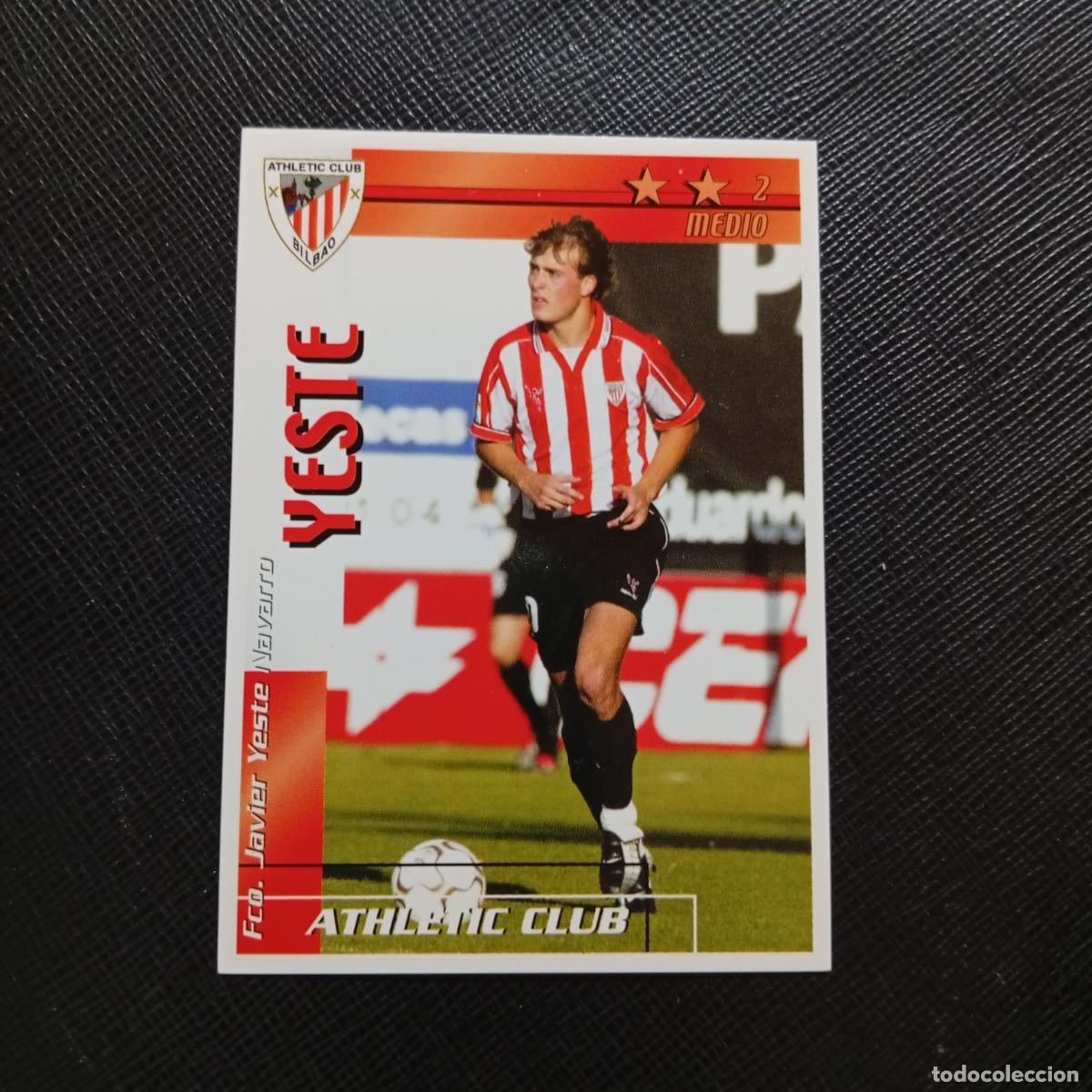 Cromos de f&uacute;tbol: YESTE BILBAO MATCH TOTAL 2002 2003 CROMO FUTBOL LIGA 02 03 - A190 PG4
