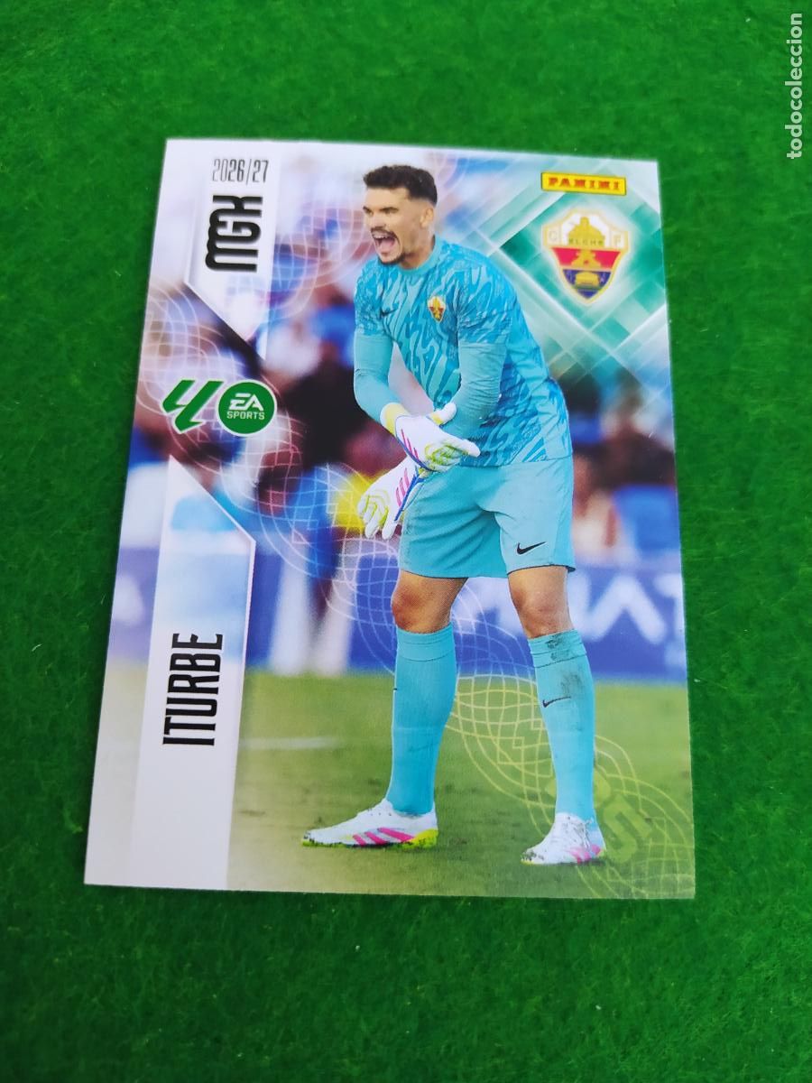 Cromos de f&uacute;tbol: MEGACRACKS 2026 2027 MGK 26 27 NUEVO - 2 EDICION - ELCHE N&ordm; 147 ITURBE