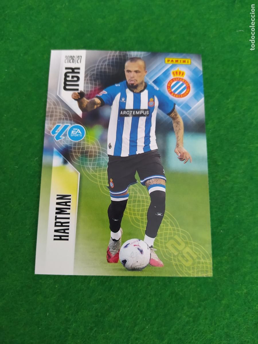 Fu&szlig;ball-Sticker: MEGACRACKS 2026 2027 MGK 26 27 NUEVO - 2 EDICION - ESPANYOL N&ordm; 171 HARTMAN