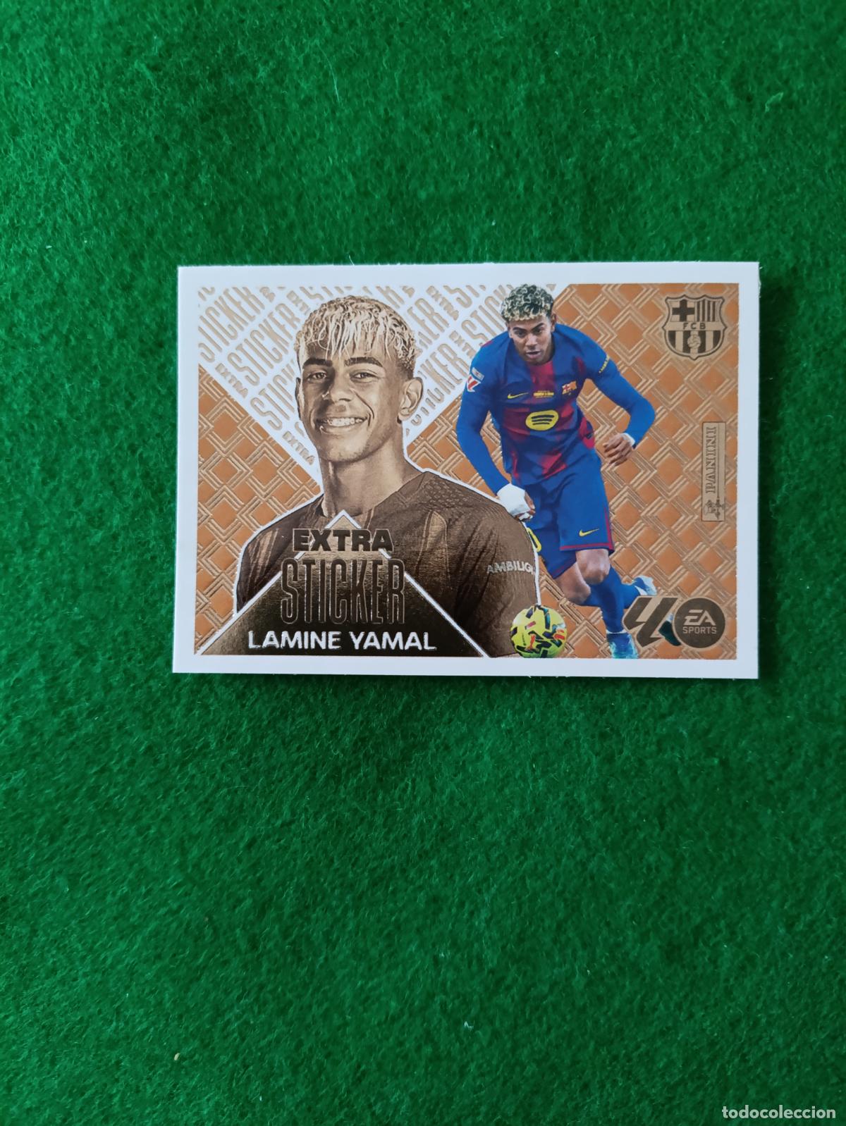 Fu&szlig;ball-Sticker: LIGA ESTE 2026 2027 EXTRA STICKER BRONCE LAMINE YAMAL FC BARCELONA