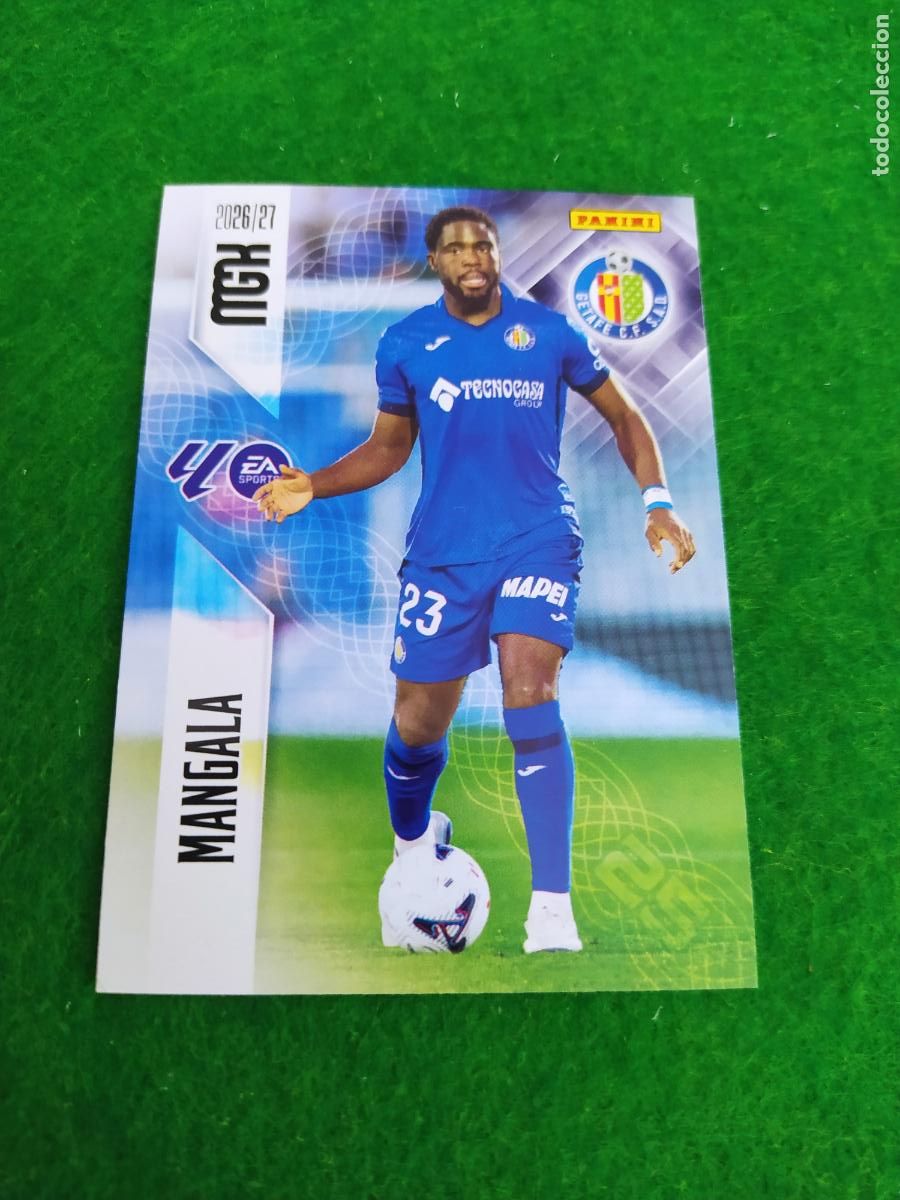 Fu&szlig;ball-Sticker: MEGACRACKS 2026 2027 MGK 26 27 NUEVO - 2 EDICION - GETAFE N&ordm; 192 MANGALA