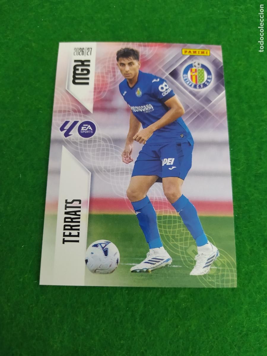Fu&szlig;ball-Sticker: MEGACRACKS 2026 2027 MGK 26 27 NUEVO - 2 EDICION - GETAFE N&ordm; 193 TERRATS