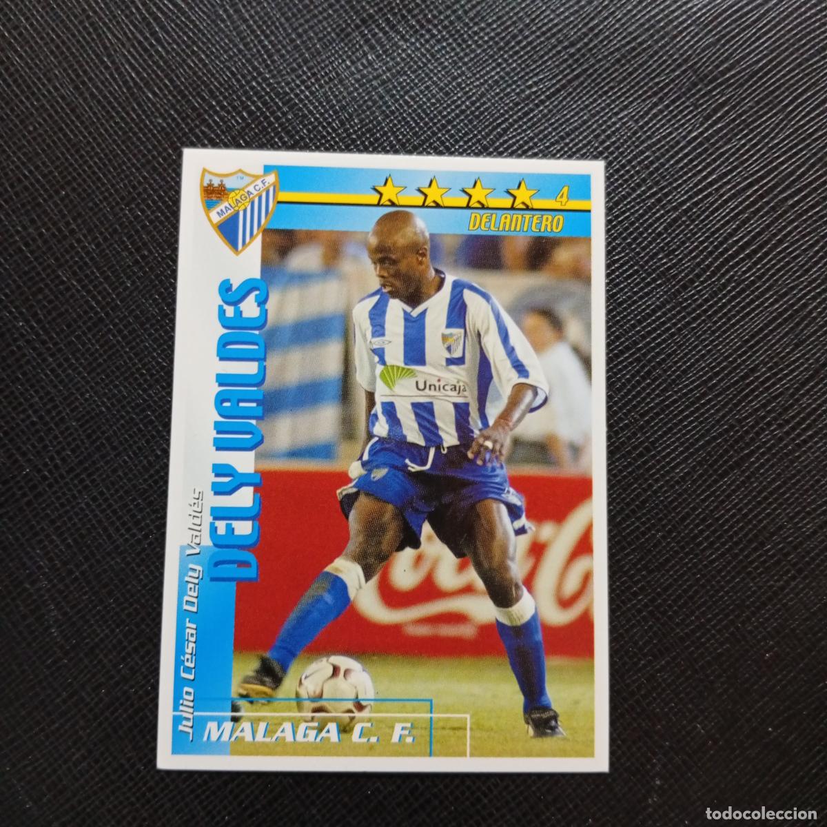 Fu&szlig;ball-Sticker: DELY VALDES MALAGA MATCH TOTAL 2002 2003 CROMO FUTBOL LIGA 02 03 - A190 PG14