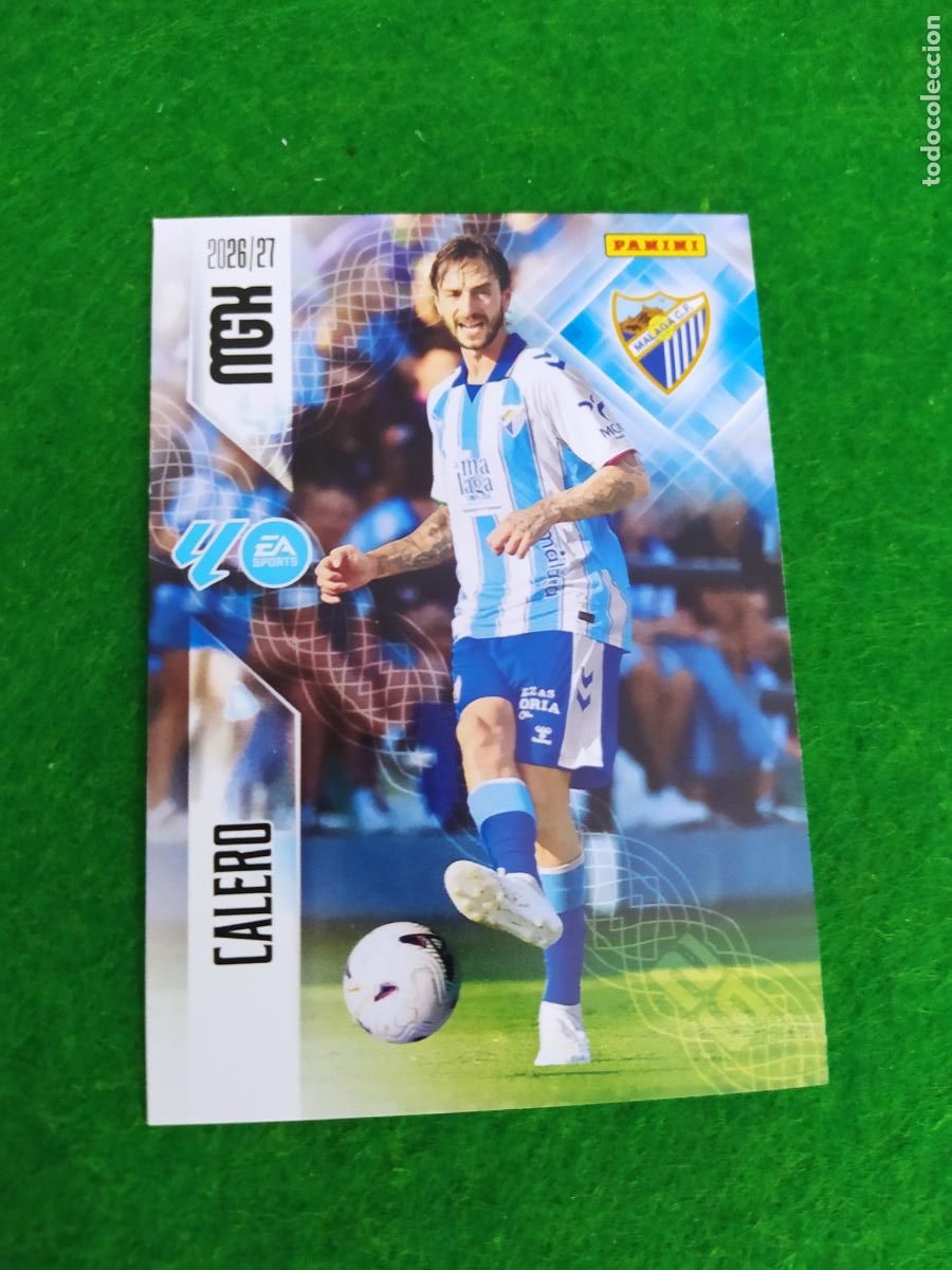 Fu&szlig;ball-Sticker: MEGACRACKS 2026 2027 MGK 26 27 NUEVO - 2 EDICION - MALAGA N&ordm; 240 CALERO
