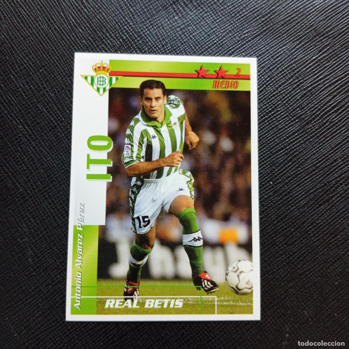 Fu&szlig;ball-Sticker: ITO REAL BETIS MATCH TOTAL 2002 2003 CROMO FUTBOL LIGA 02 03 - A190 PG14