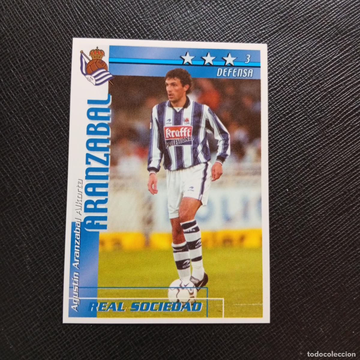 Fu&szlig;ball-Sticker: ARANZABAL REAL SOCIEDAD MATCH TOTAL 2002 2003 CROMO FUTBOL LIGA 02 03 - A190 PG16