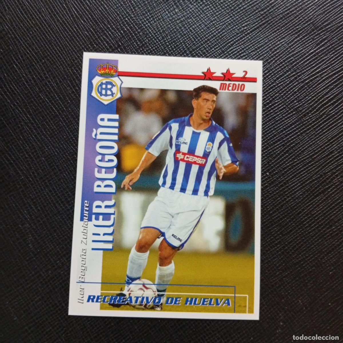 Fu&szlig;ball-Sticker: IKER BEGO&Ntilde;A VALLADOLID MATCH TOTAL 2002 2003 CROMO FUTBOL LIGA 02 03 - A190 PG16