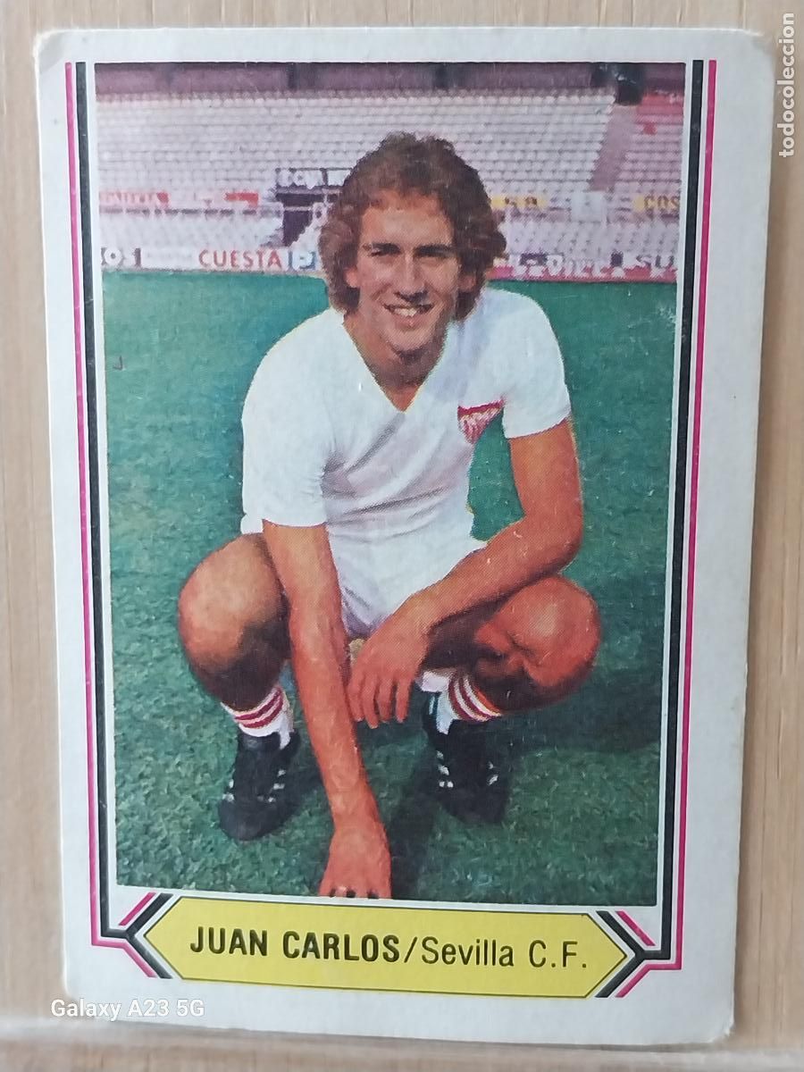 Fu&szlig;ball-Sticker: JUAN CARLOS SEVILLA ED ESTE LIGA 1980 80 81 CROMO SIN PEGAR NUNCA ORIGINAL