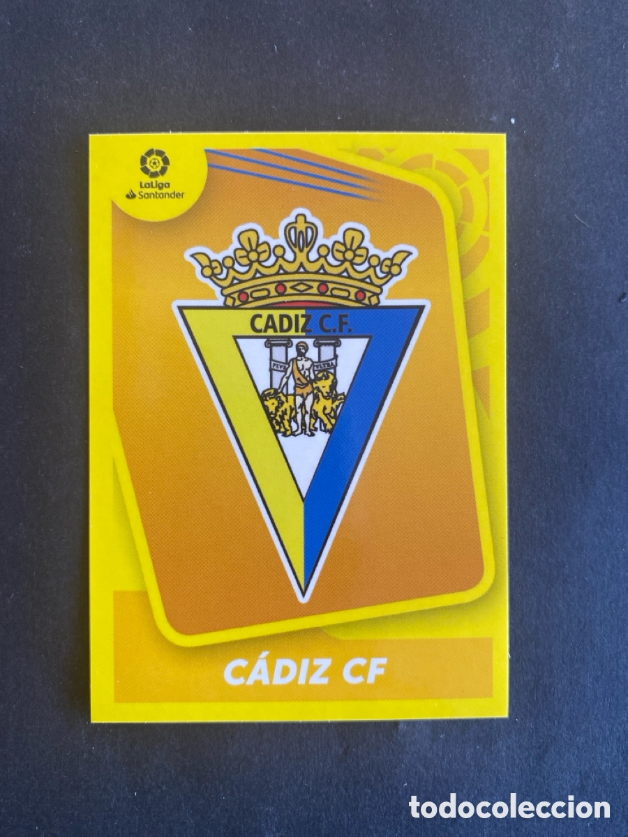 Cromos de f&uacute;tbol: Cromo liga 21/22 C&aacute;diz N* 1