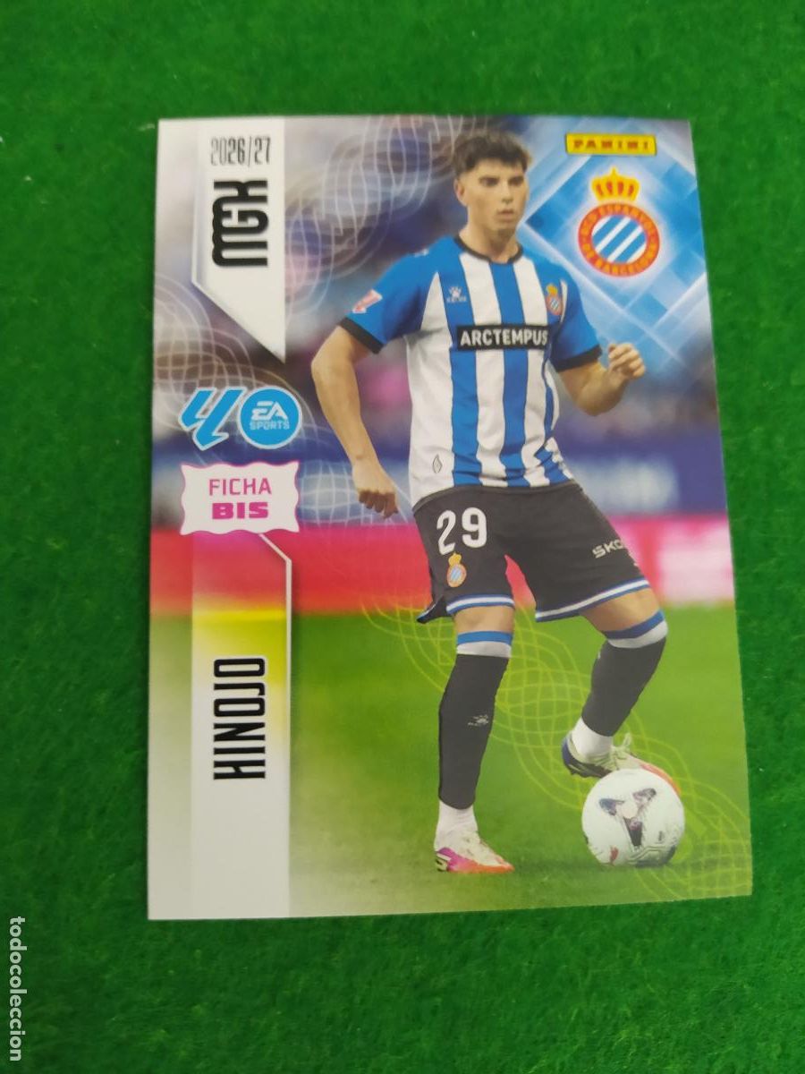 Cromos de f&uacute;tbol: MEGACRACKS 2026 2027 MGK 26 27 NUEVO - 2 EDICION BIS - ESPANYOL N&ordm; 170BIS HINOJO