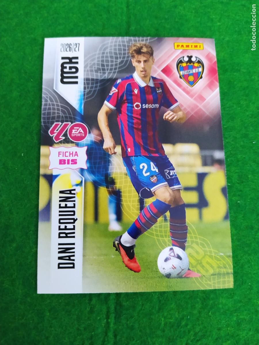 Football Stickers: MEGACRACKS 2026 2027 MGK 26 27 NUEVO - 2 EDICION BIS - LEVANTE N&ordm; 208BIS REQUENA