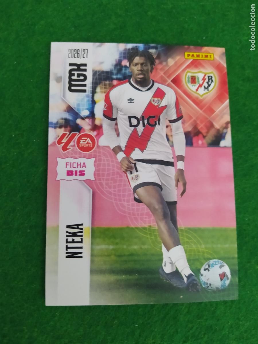Cromos de f&uacute;tbol: MEGACRACKS 2026 2027 MGK 26 27 NUEVO - 2 EDICION BIS - RAYO VALLECANO N&ordm; 297BIS NTEKA