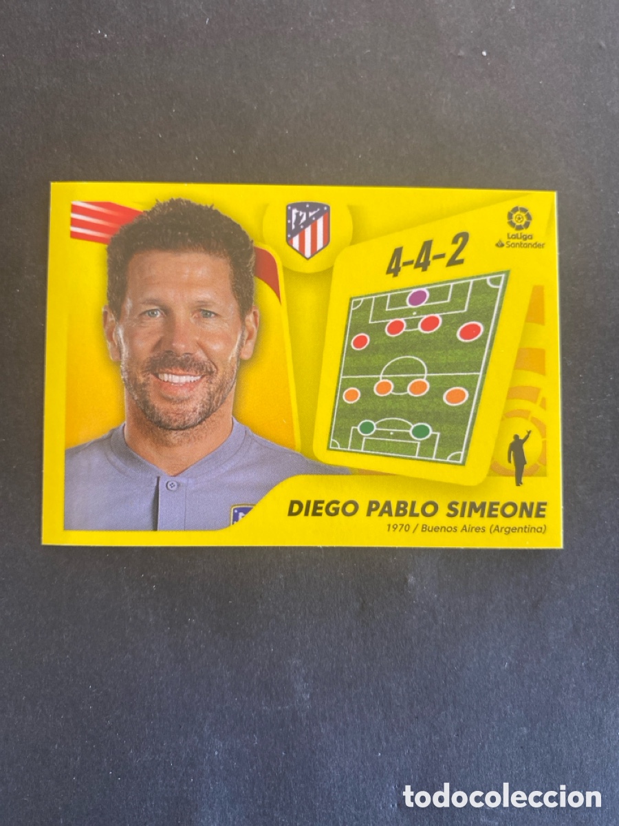Cromos de f&uacute;tbol: Cromo liga 21/22 Atl&eacute;tico de Madrid N* 2