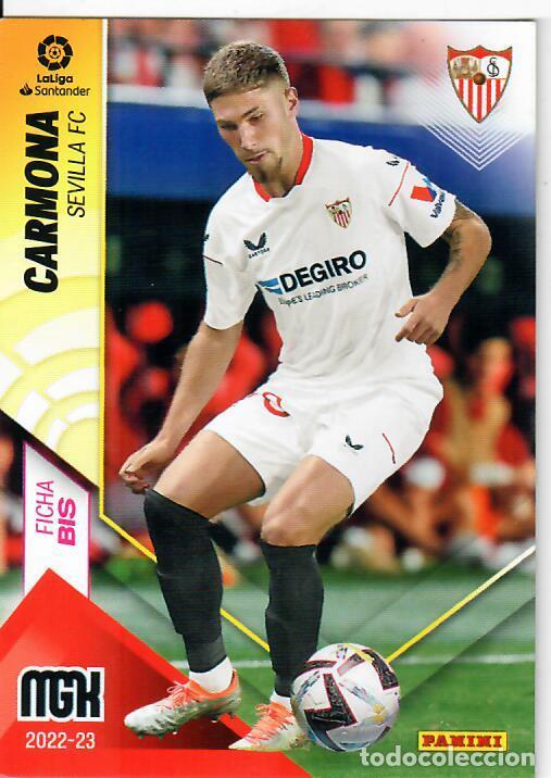 Cromos de f&uacute;tbol: TRADING CARD PANINI MEGACRACKS 22 23 - MGK 304 BIS - CARMONA - SEVILLA