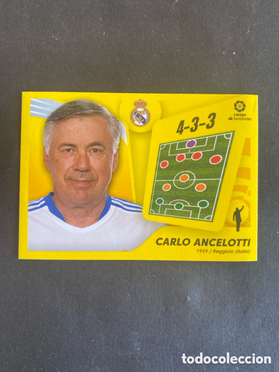 Cromos de f&uacute;tbol: Cromo liga 21/22 Real Madrid N* 2
