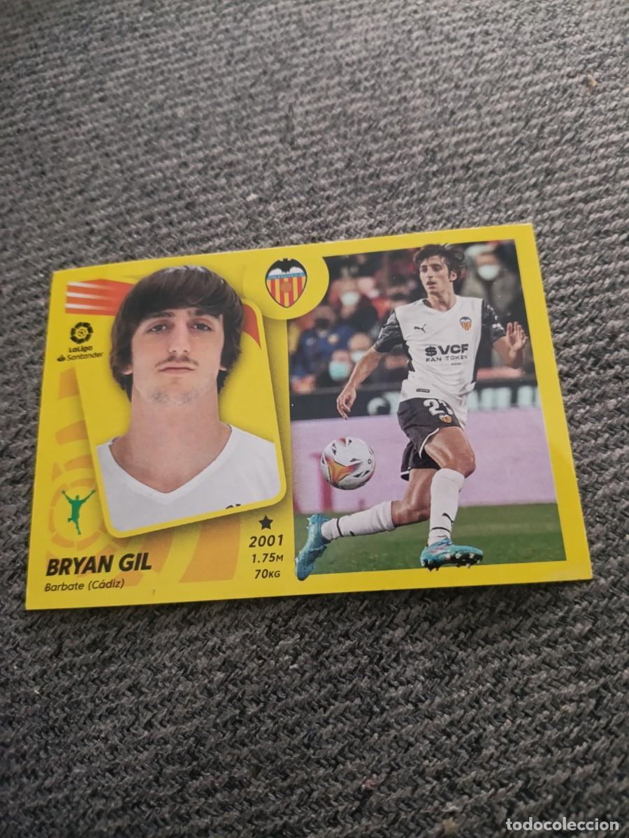 Cromos de f&uacute;tbol: Ed.este 21/22 Bryan Gil Valencia mercado de invierno