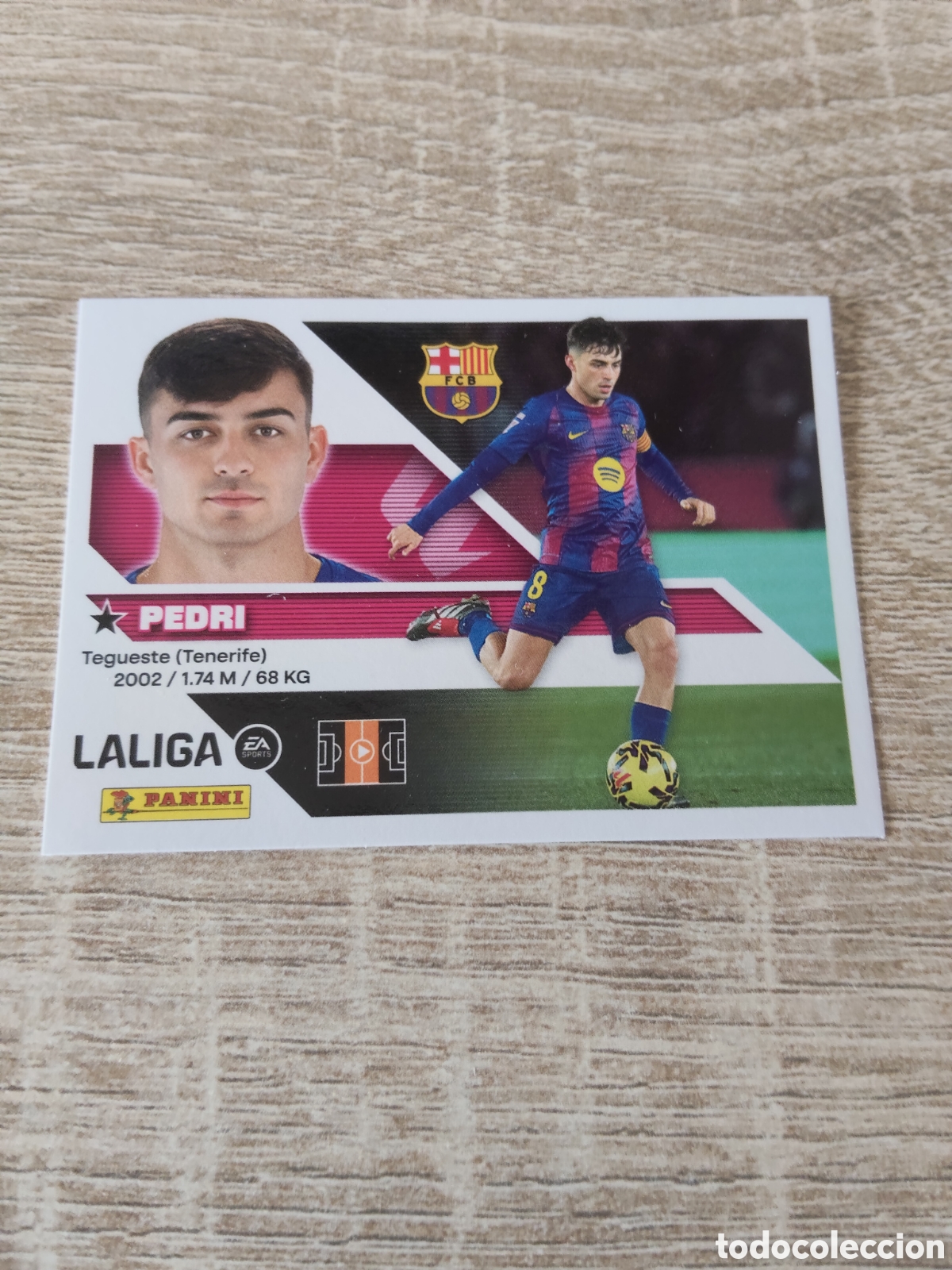 Football Stickers: Pedri Barcelona liga 2026 2027 26 27 ediciones este