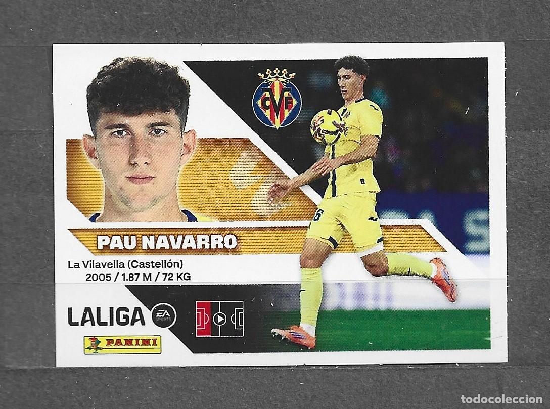 Football Stickers: Liga este 26/27 - Pau Navarro - N&ordm; 6a - Villarreal CF
