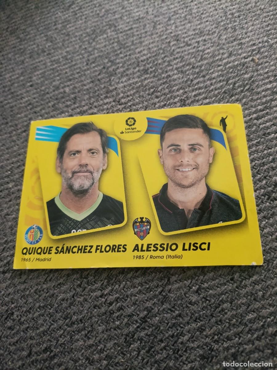 Football Stickers: Ed.este 21/22 Quique S&aacute;nchez Flores/Lisci mercado de invierno