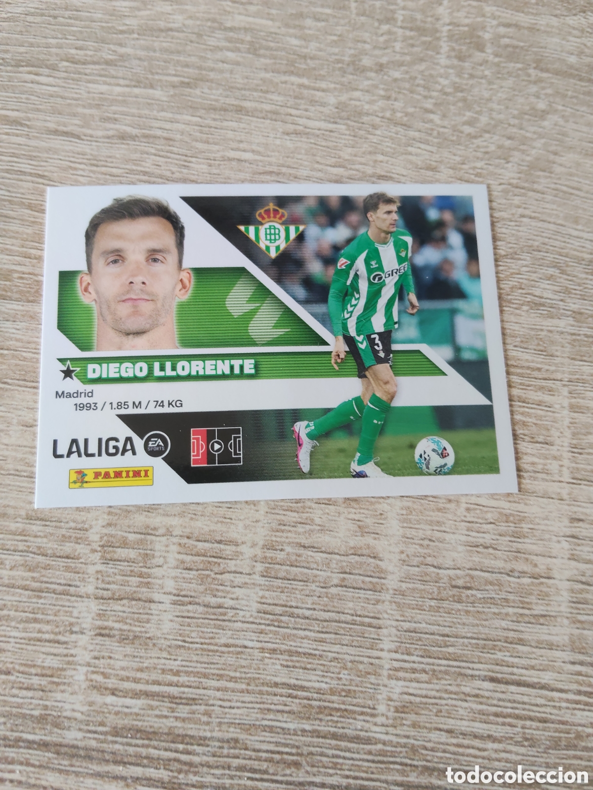 Football Stickers: Diego Llorente Real Betis liga 2026 2027 26 27 ediciones este