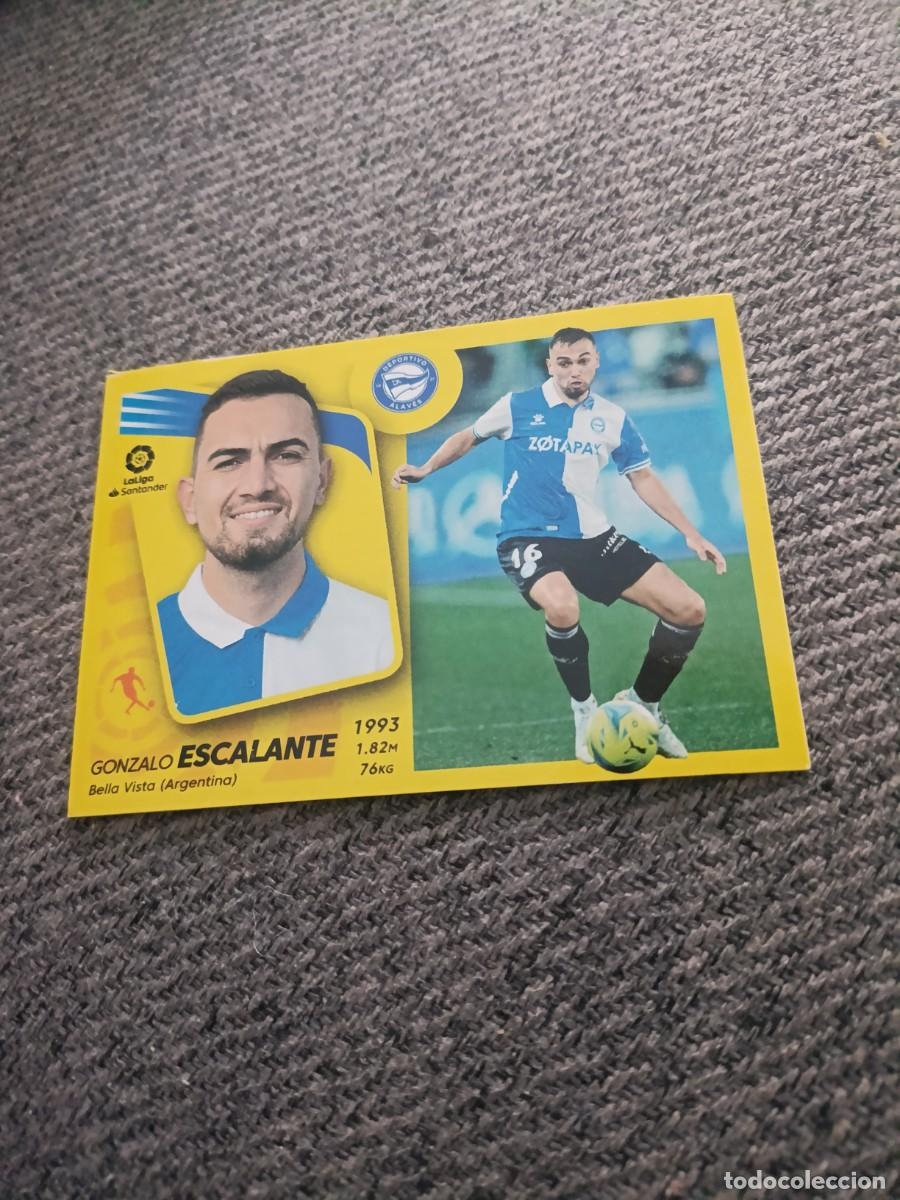 Football Stickers: Ed.este 21/22 Escalante Alav&eacute;s mercado de invierno