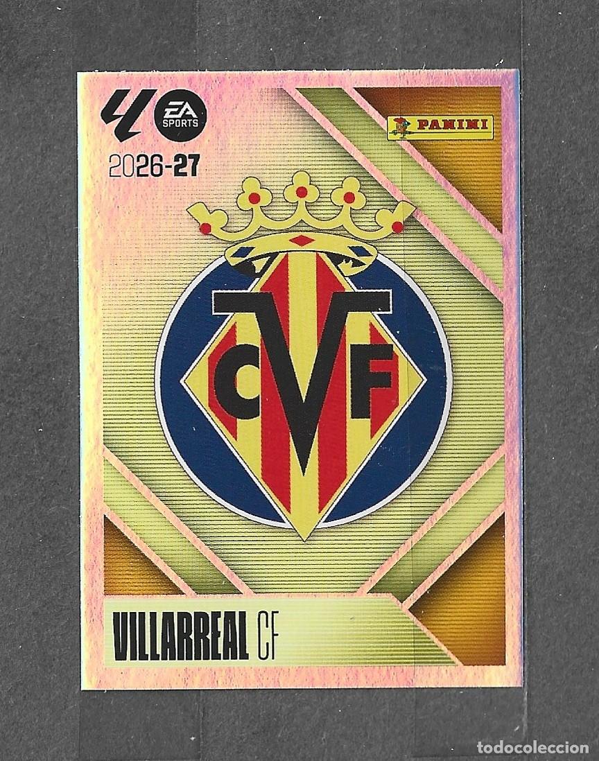 Figurine di Calcio: Liga este 26/27 - Escudo - N&ordm; 1 - Villarreal CF