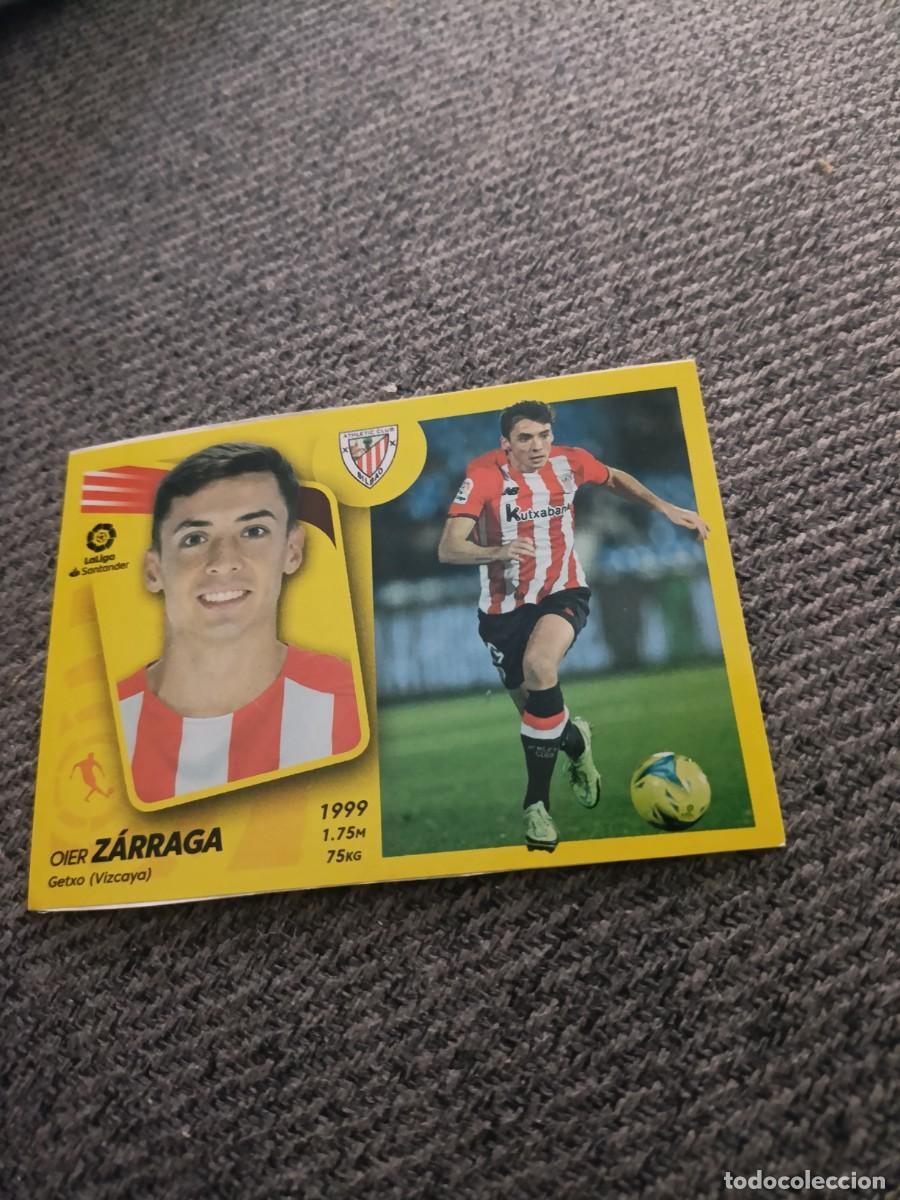 Cromos de f&uacute;tbol: Ed.este 21/22 Zarraga Athletic club de Bilbao mercado de invierno