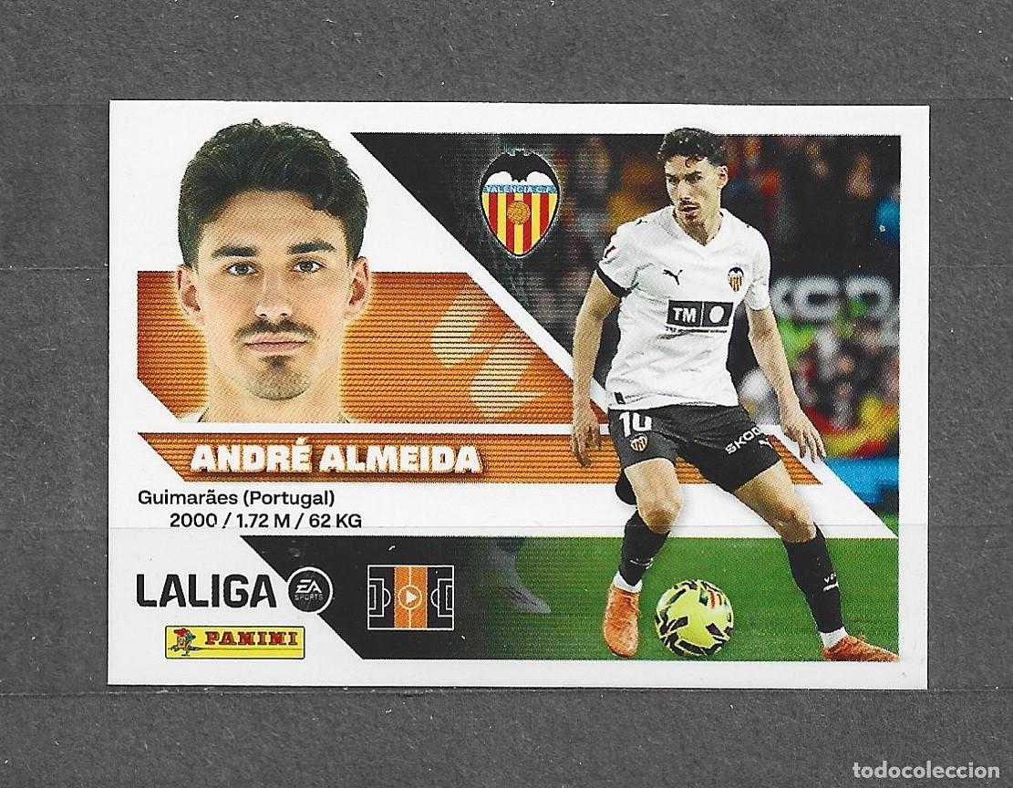 Cromos de f&uacute;tbol: Liga este 26/27 - Andr&eacute; Almeida - N&ordm; 16 - Valencia CF