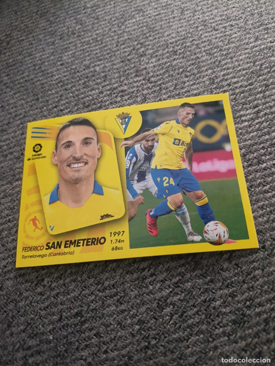 Cromos de f&uacute;tbol: Ed.este 21/22 San Emeterio C&aacute;diz mercado de invierno
