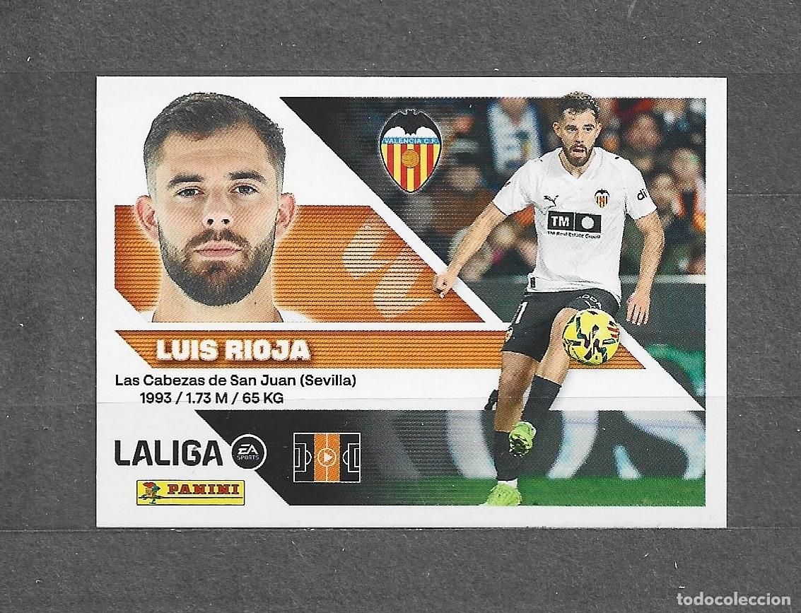 Cromos de f&uacute;tbol: Liga este 26/27 - Luis Rioja - N&ordm; 14 - Valencia CF
